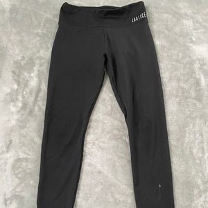 justices black leggings